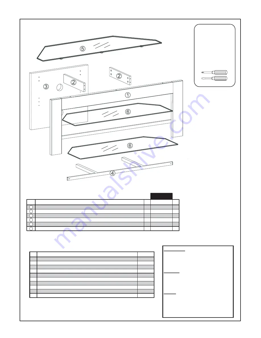 Tech Craft MD57 Assembly Instructions Manual Download Page 3