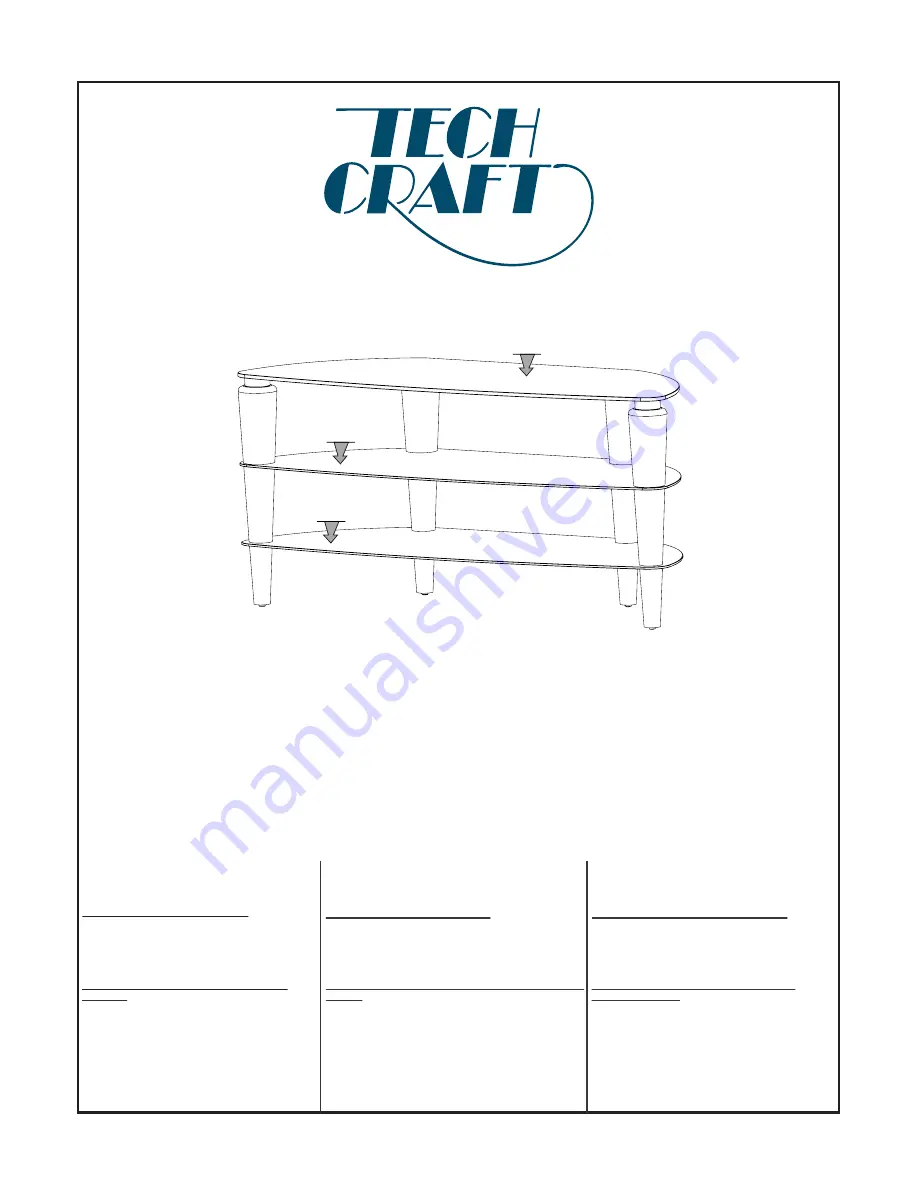 Tech Craft TS50W Assembly Instruction Download Page 1