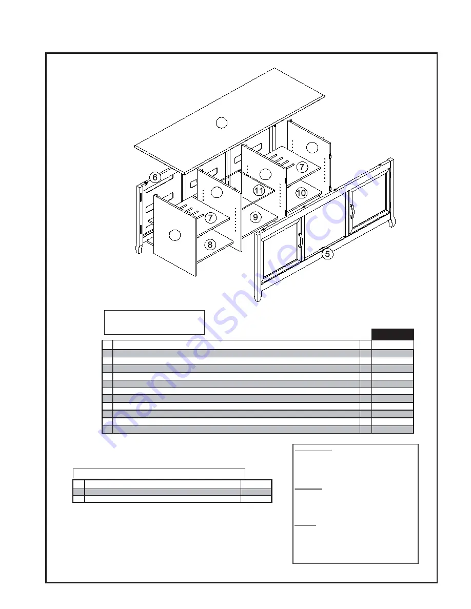 Tech Craft XLN62 Assembly Instruction Manual Download Page 2