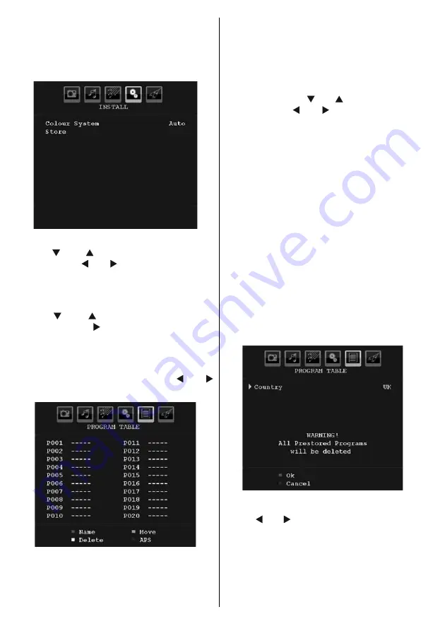 Tech Line TL-26LC855 Operating Instructions Manual Download Page 63