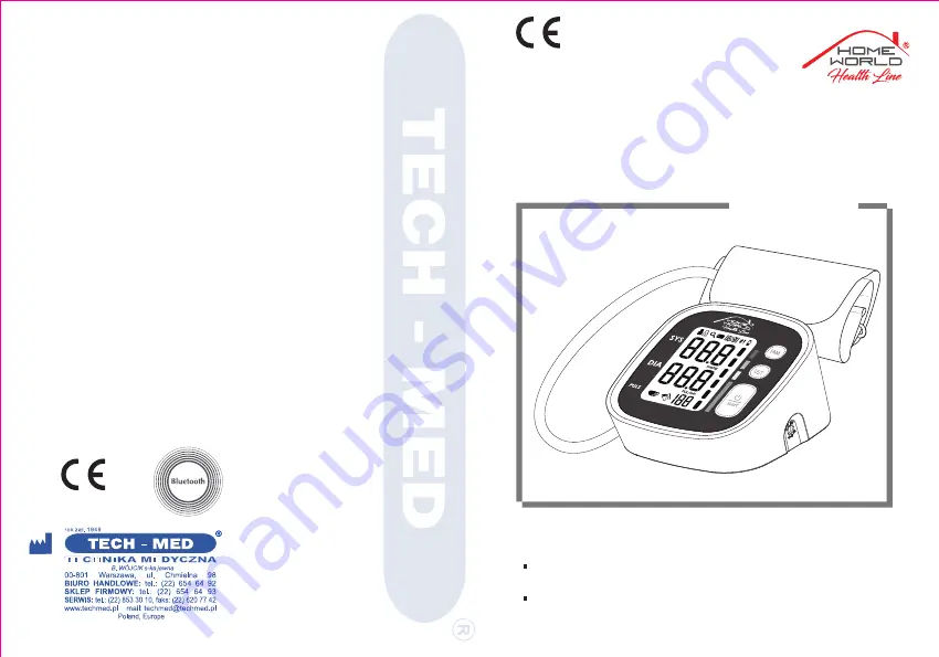 TECH-MED HW-HL001 Скачать руководство пользователя страница 1