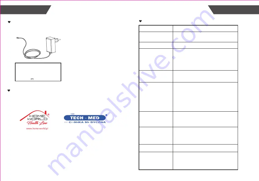 TECH-MED HW-HL001 Скачать руководство пользователя страница 35