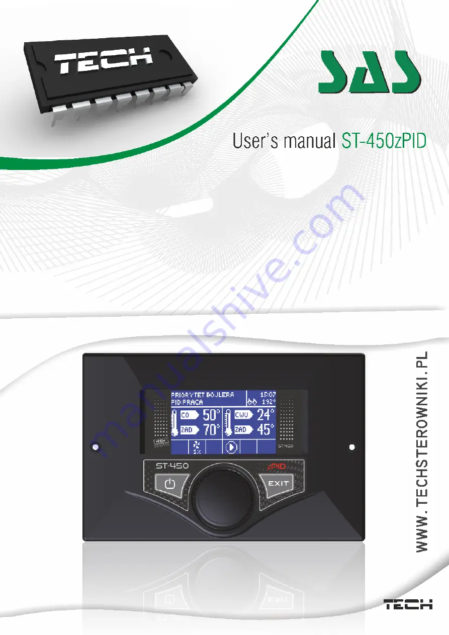 TECH ST-450zPID User Manual Download Page 1