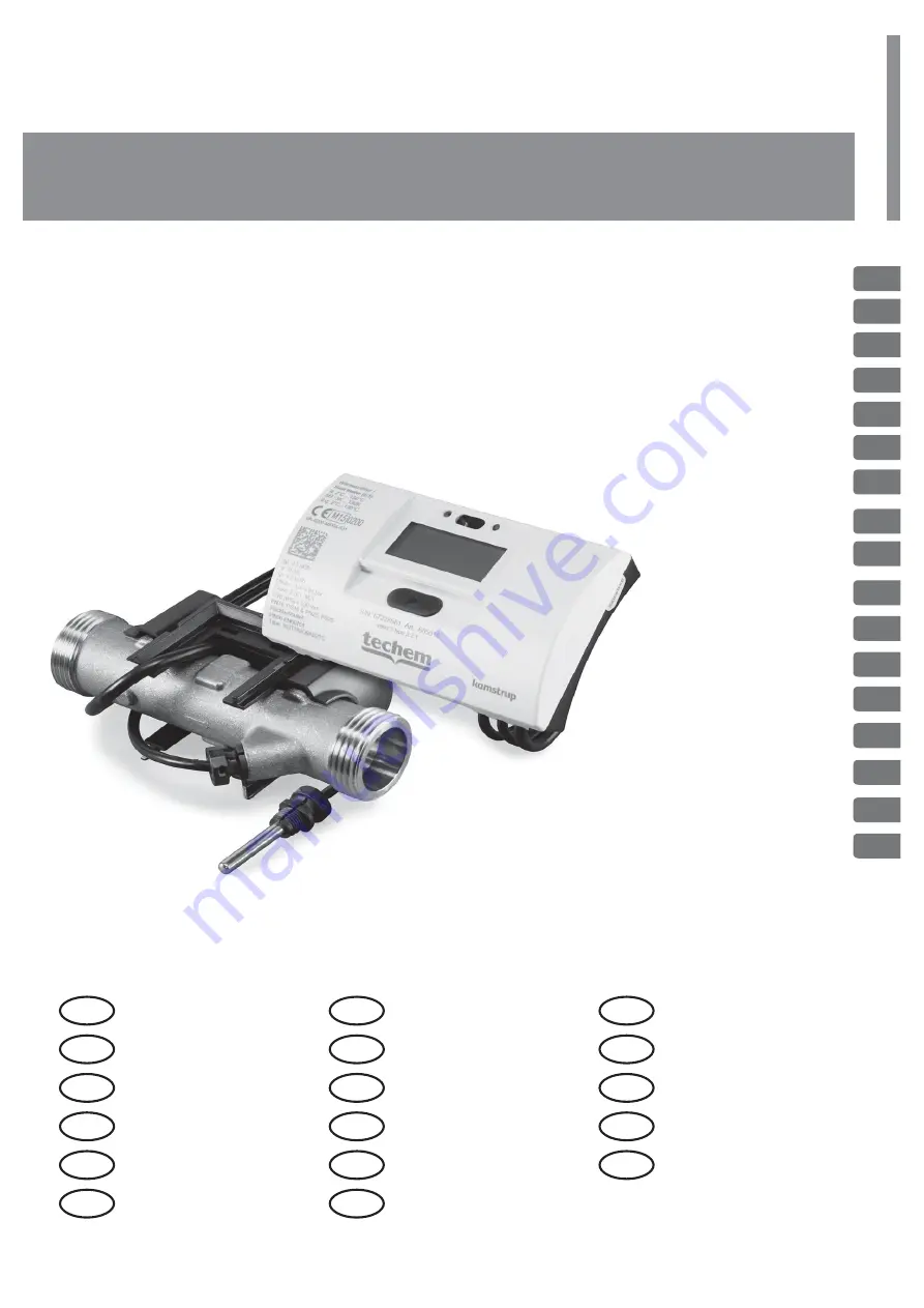 techem kamstrup 3.2.1 Operating Instructions Manual Download Page 1