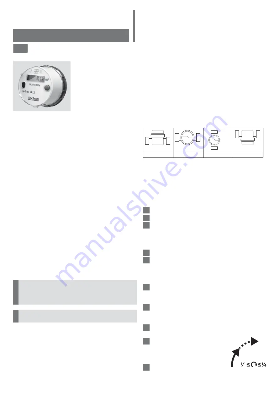 techem MK M-Bus S III Installation Instructions Manual Download Page 13