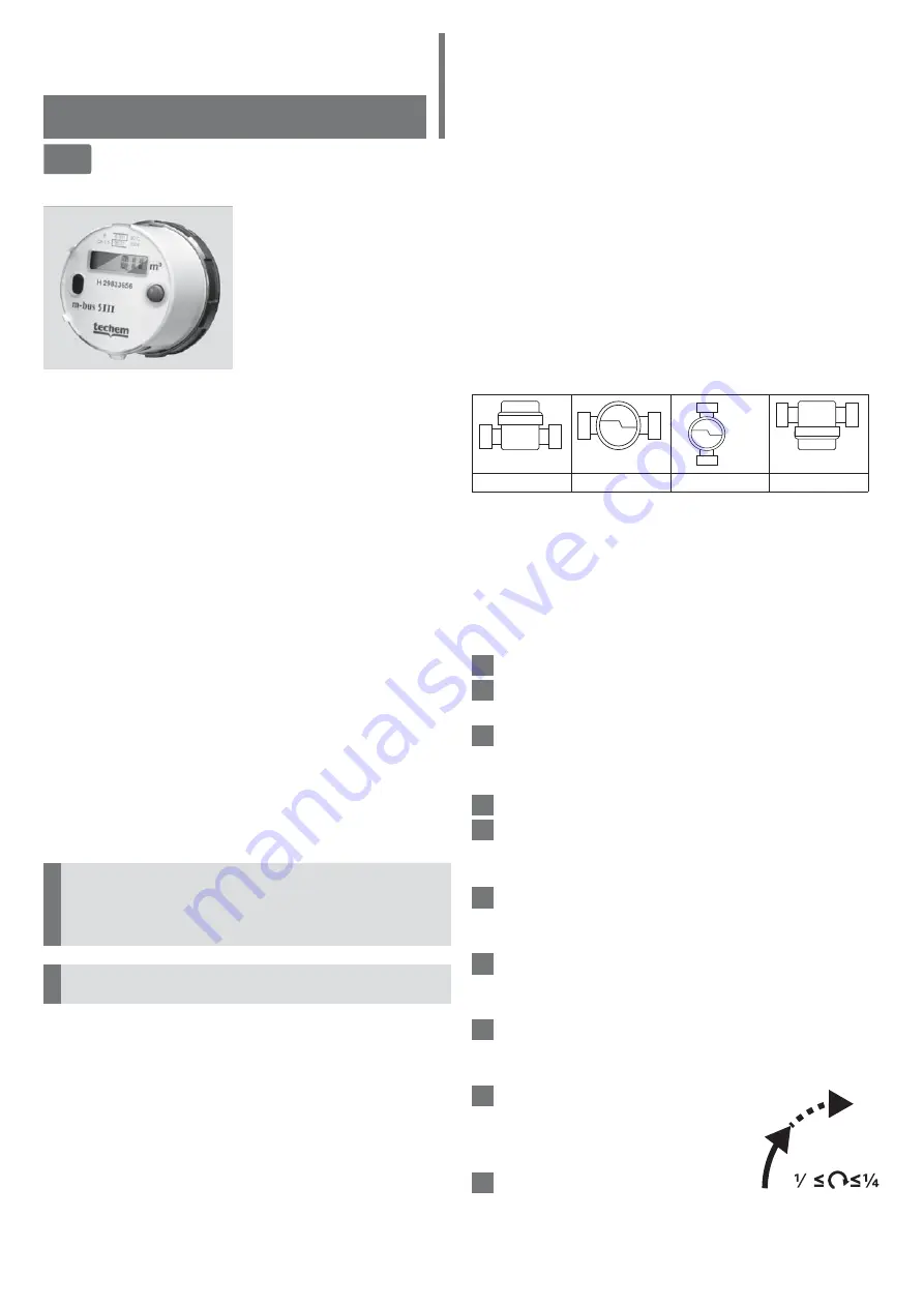 techem MK M-Bus S III Installation Instructions Manual Download Page 19