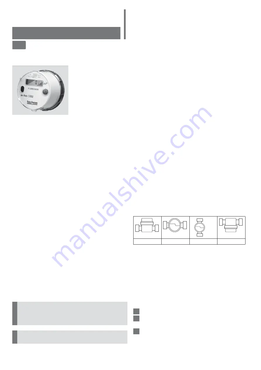 techem MK M-Bus S III Installation Instructions Manual Download Page 24