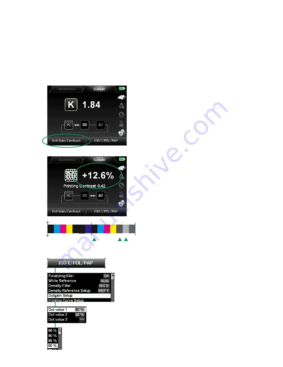 Techkon SpectroDens Manual Download Page 38