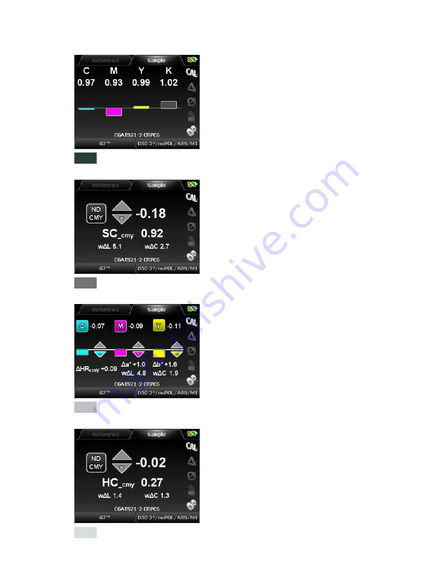 Techkon SpectroDens Manual Download Page 57