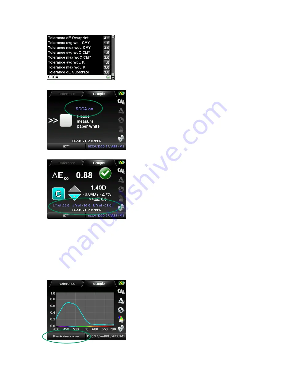 Techkon SpectroDens Manual Download Page 59