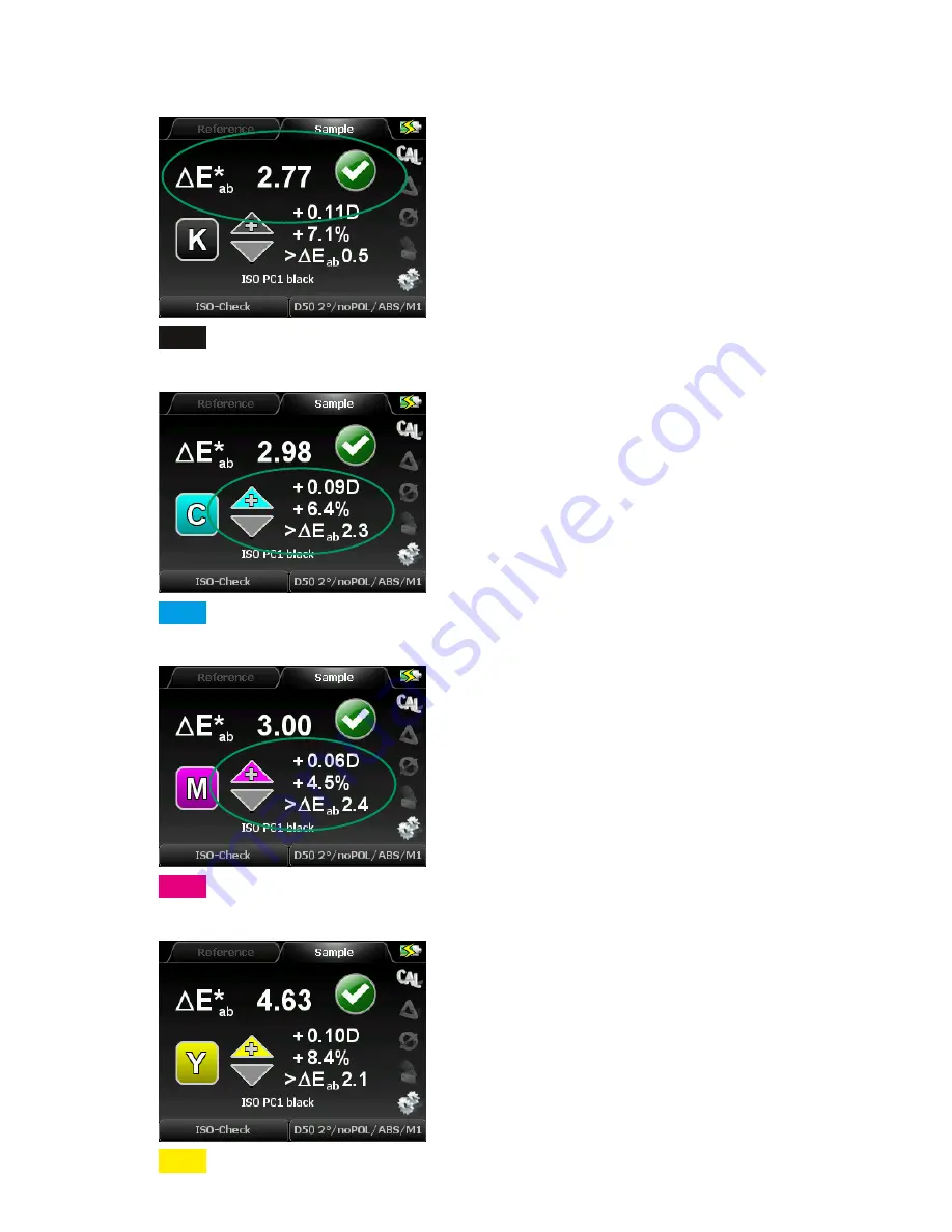 Techkon SpectroDens Manual Download Page 64