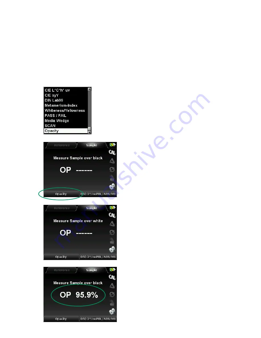 Techkon SpectroDens Manual Download Page 74