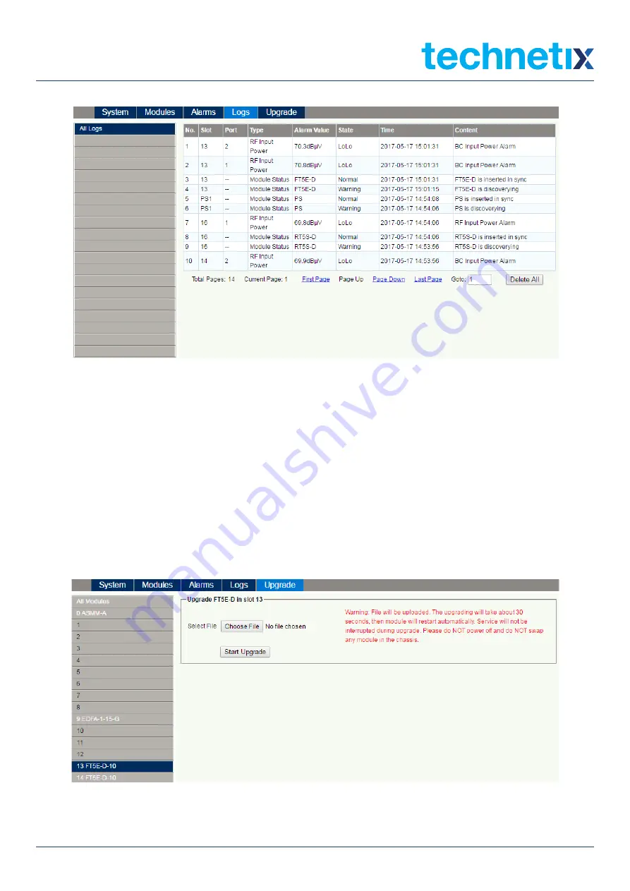 technetix AIMA3000-FT5E Product User Manual Download Page 23