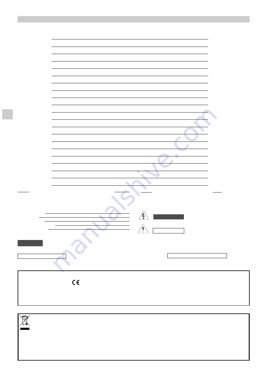 Technibel Climatisation MCA122R5TA Operating Instructions Manual Download Page 42