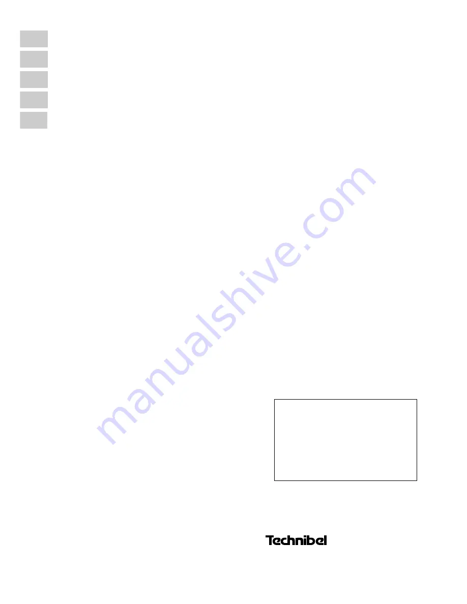 Technibel MCW 1 B 5B Installation Instructions Manual Download Page 52