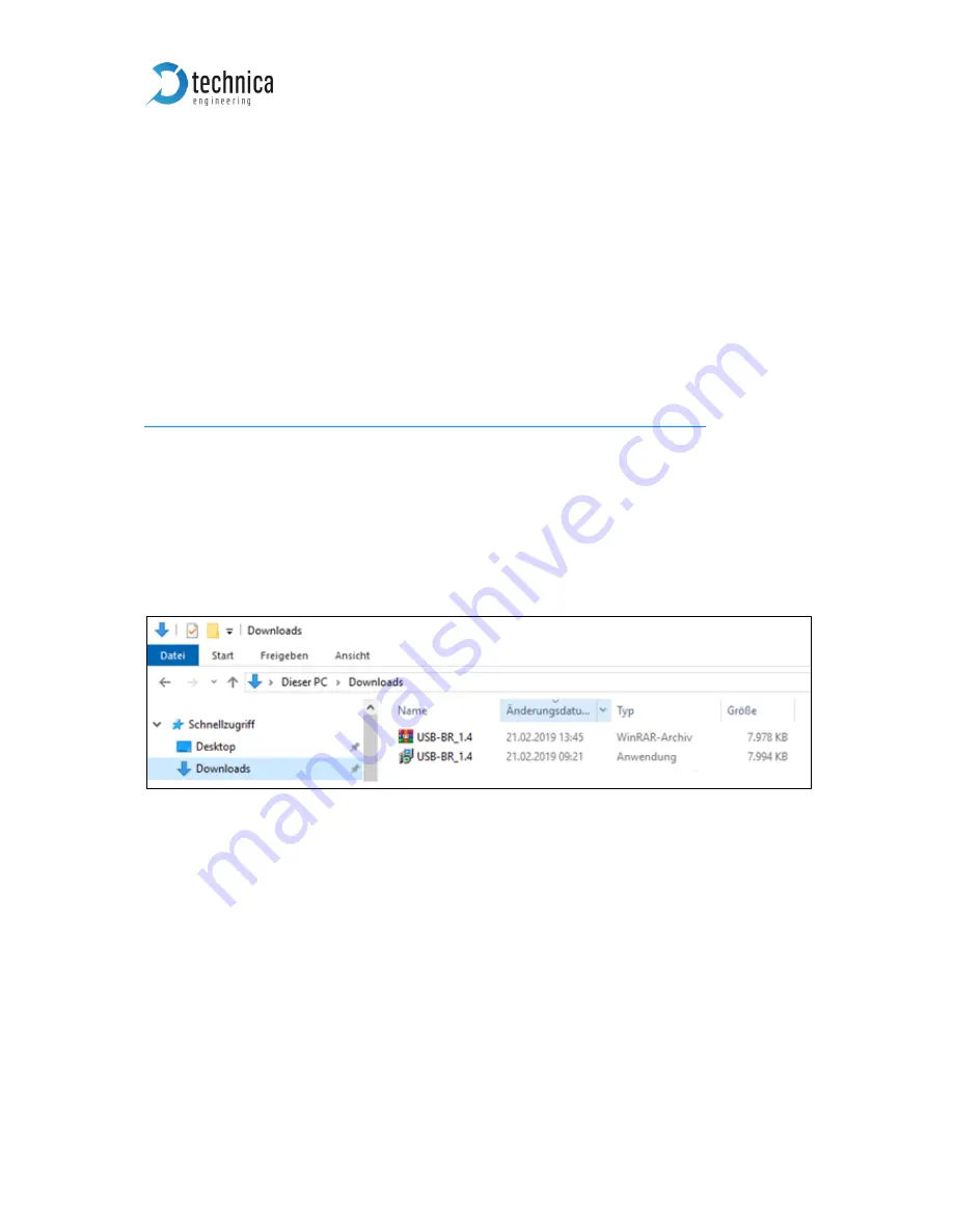 Technica Engineering USB-100BASE-T1 User Manual Download Page 7