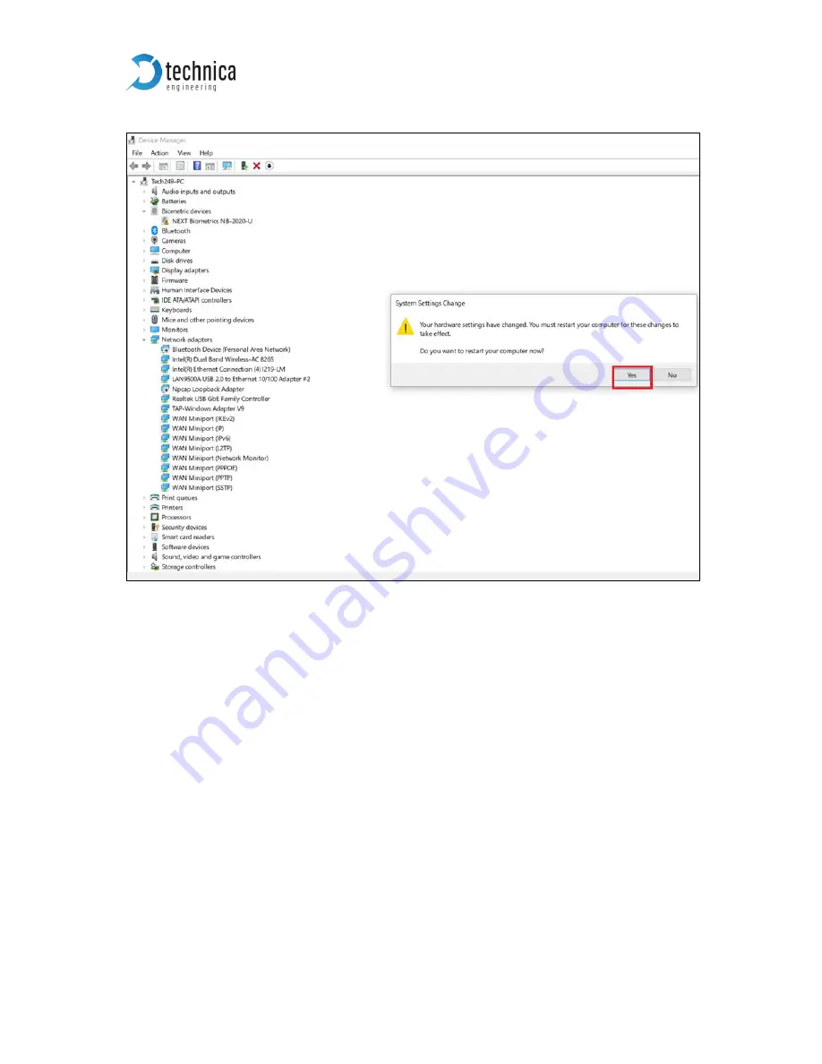 Technica Engineering USB-100BASE-T1 User Manual Download Page 19