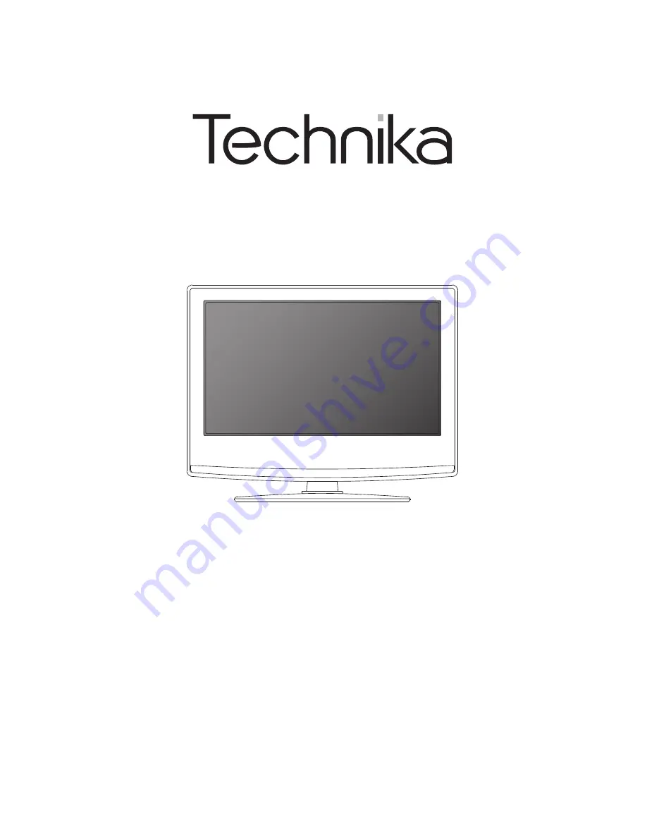 Technica LCD46-270 User Manual Download Page 1