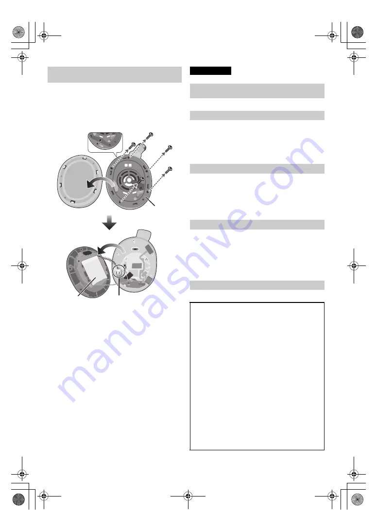 Technics EAH-800 Safety Instruction Download Page 15