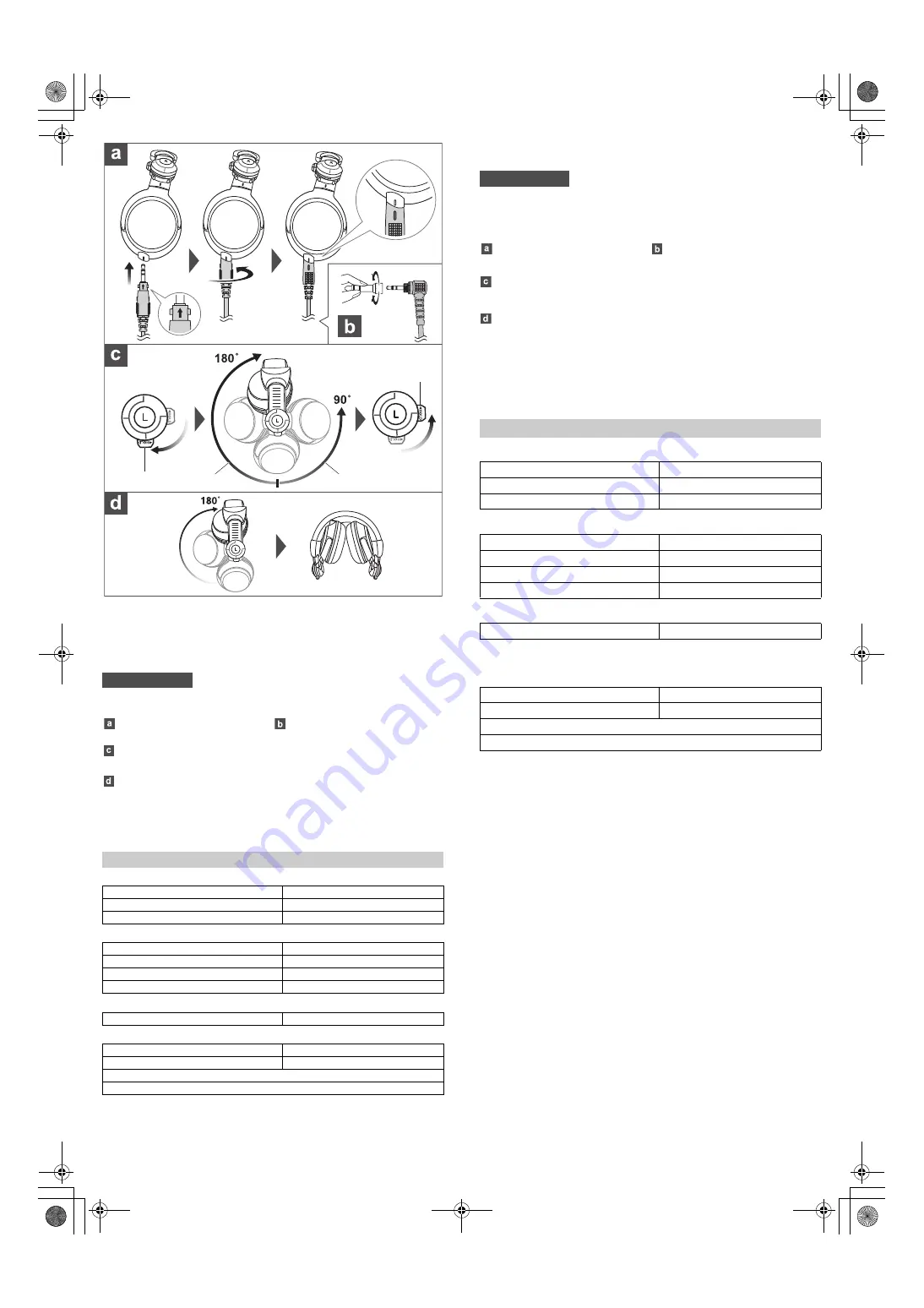 Technics EAH-DJ1200 Operating Instructions Download Page 2