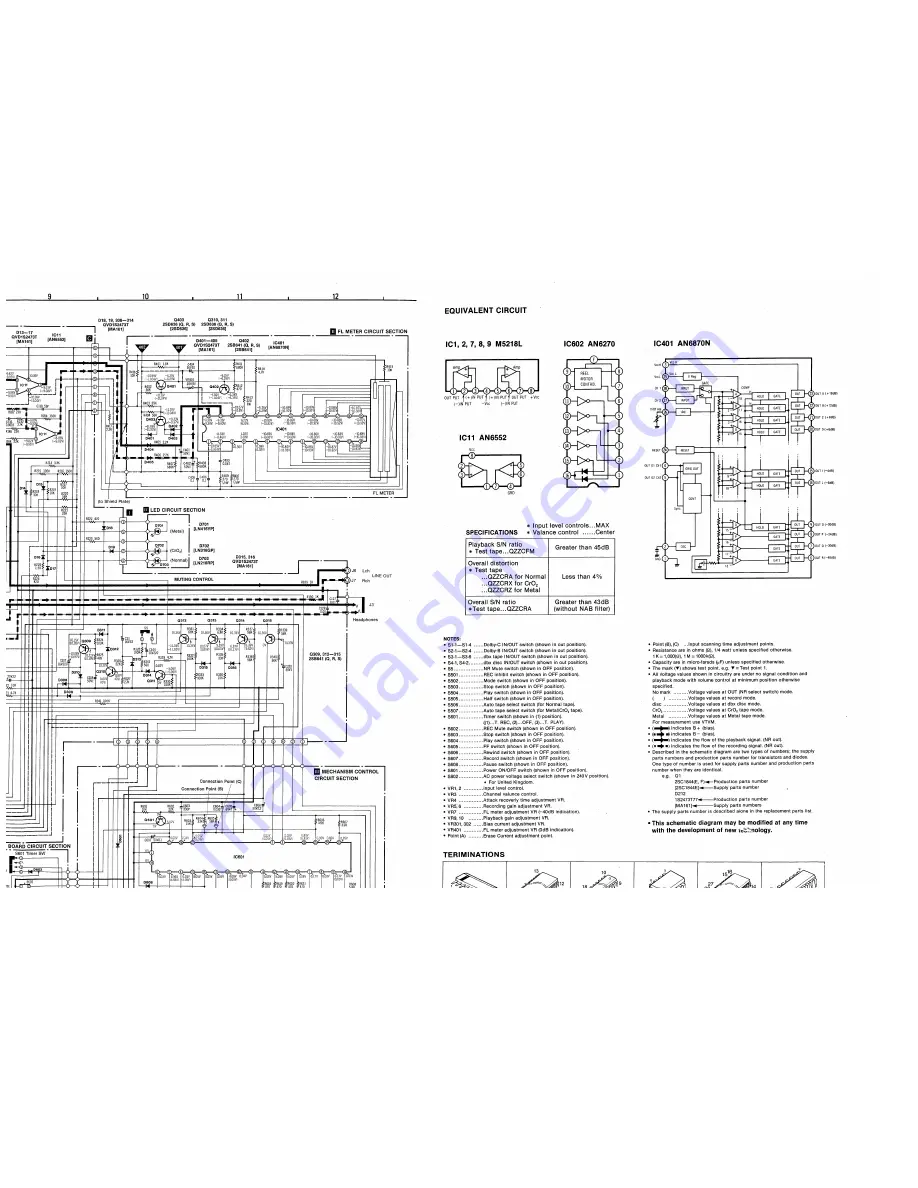 Technics RS-M235X Service Manual Download Page 16