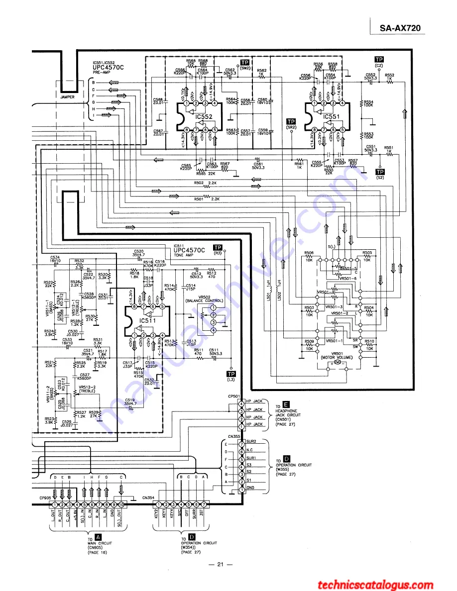 Technics SA-AX720 Service Manual Download Page 15