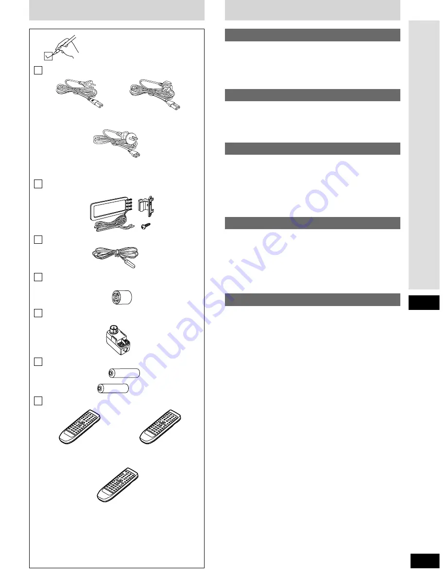 Technics SA-DX1050 Operating Instructions Manual Download Page 3