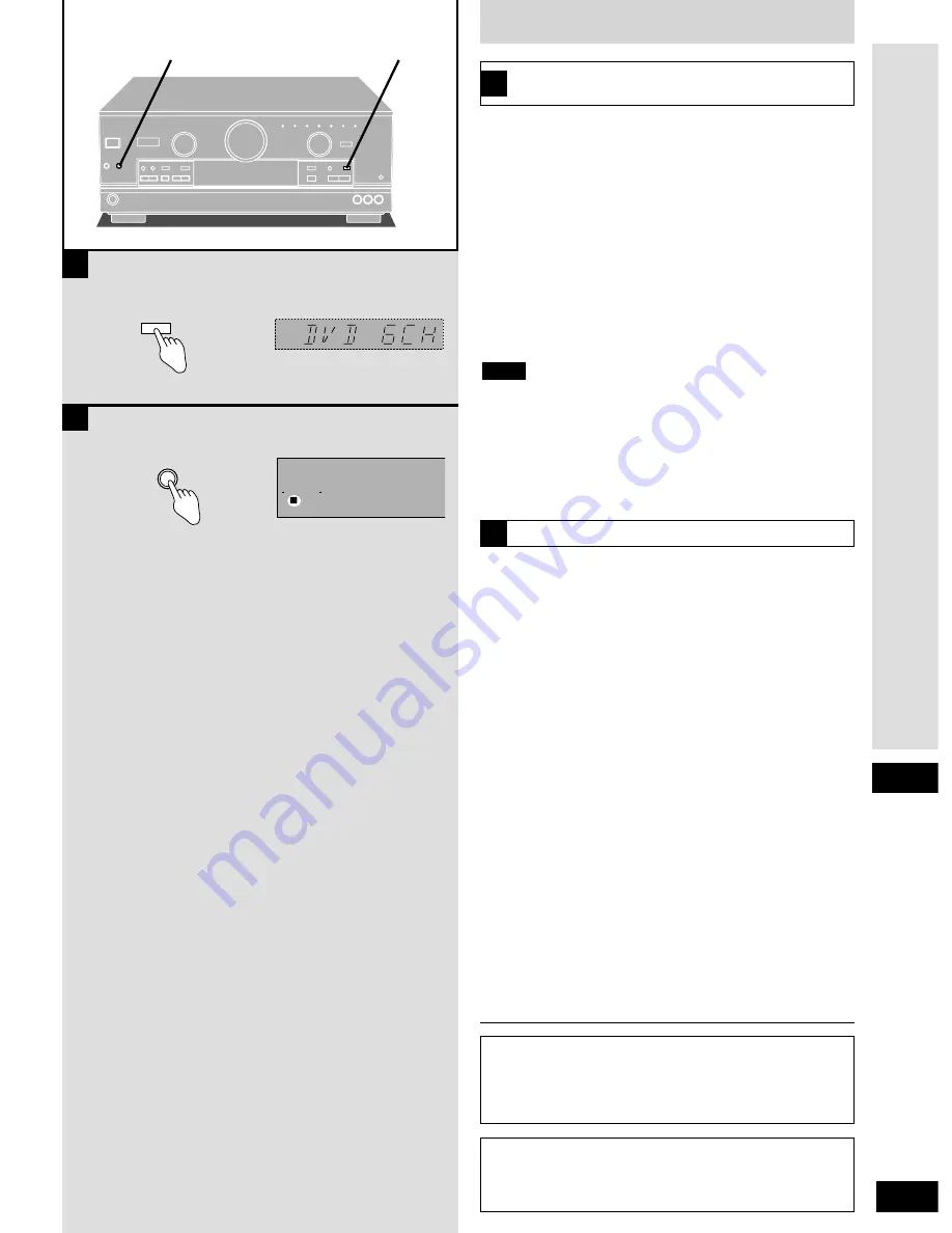 Technics SA-DX1050 Operating Instructions Manual Download Page 19