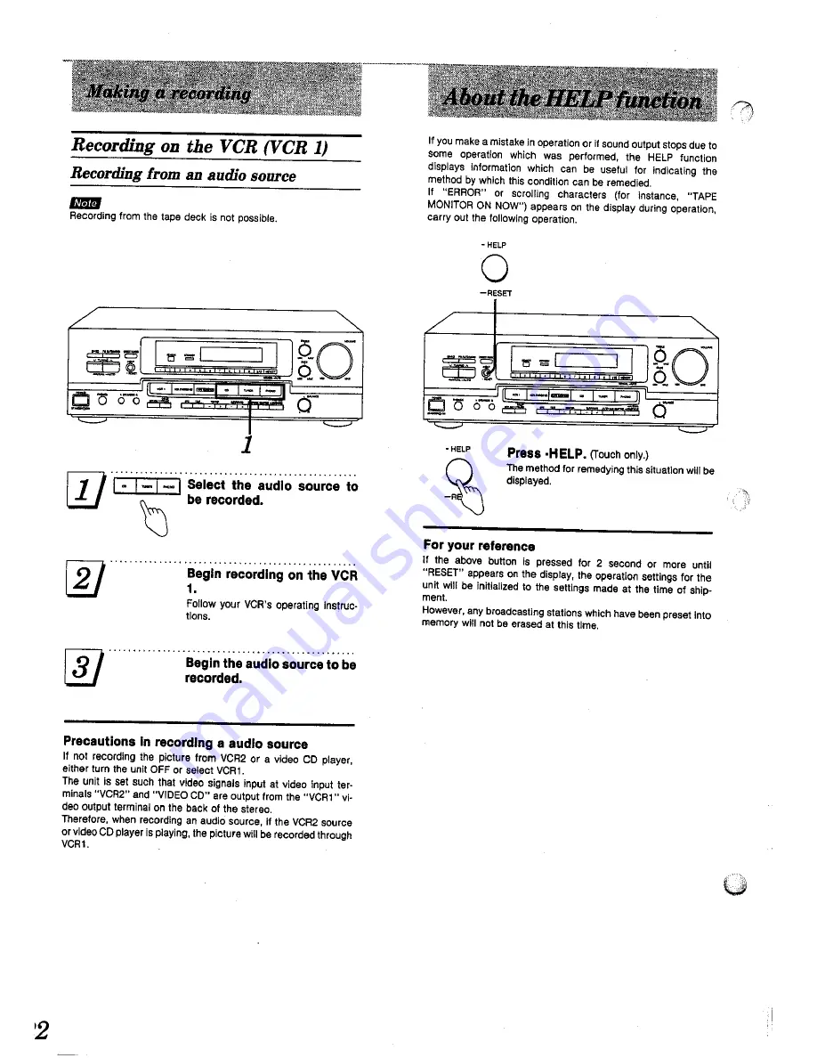 Technics SA-GX390 Скачать руководство пользователя страница 22