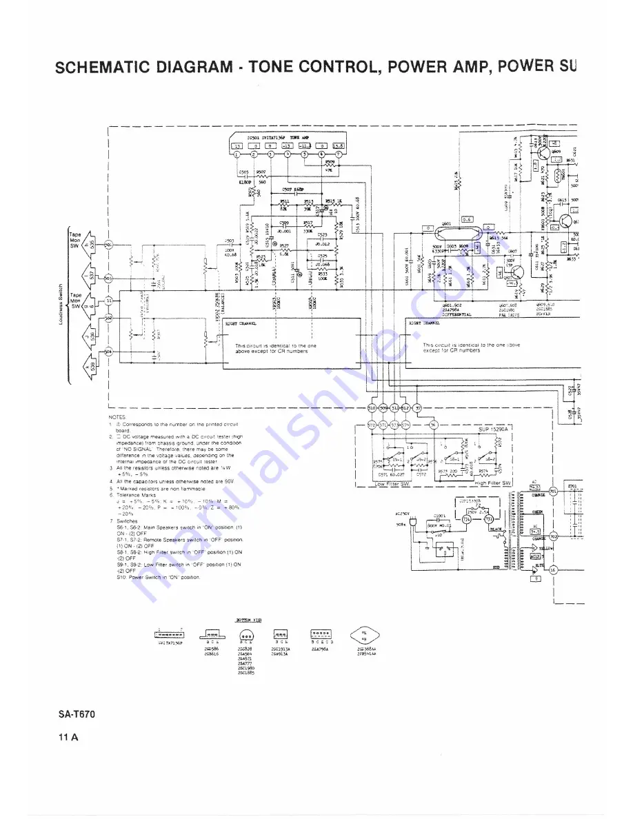 Technics SA-T670KFP Скачать руководство пользователя страница 11