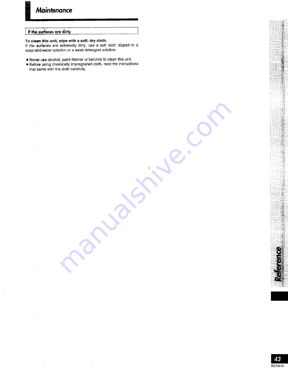 Technics SADX930 - RECEIVER Operating Instructions Manual Download Page 43