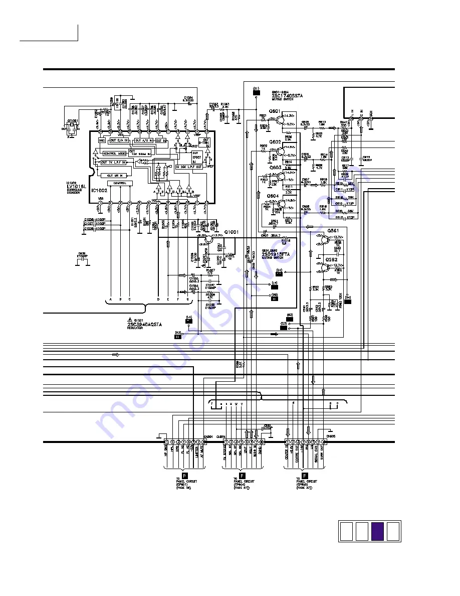 Technics SAEX310 - RECEIVER Service Manual Download Page 24