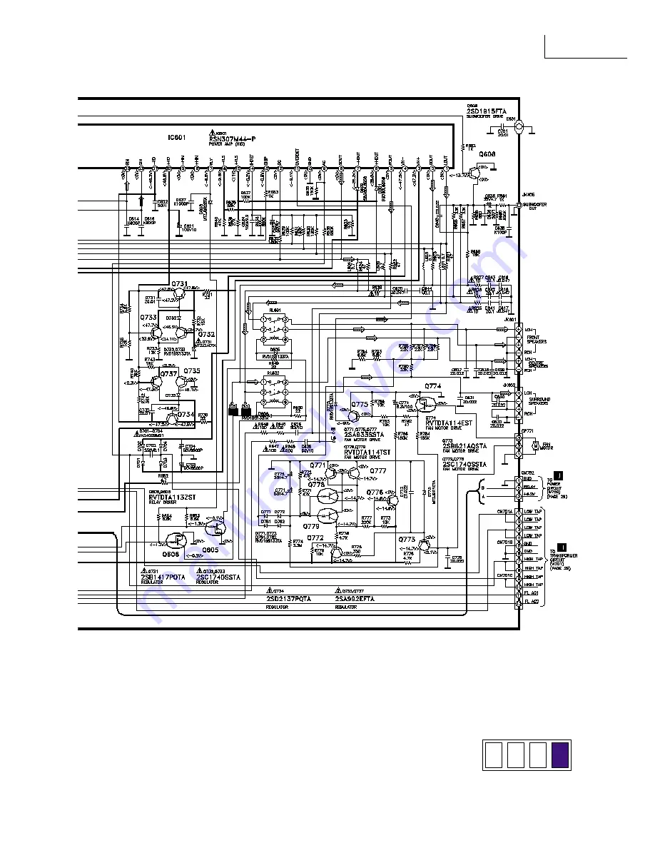 Technics SAEX310 - RECEIVER Service Manual Download Page 25