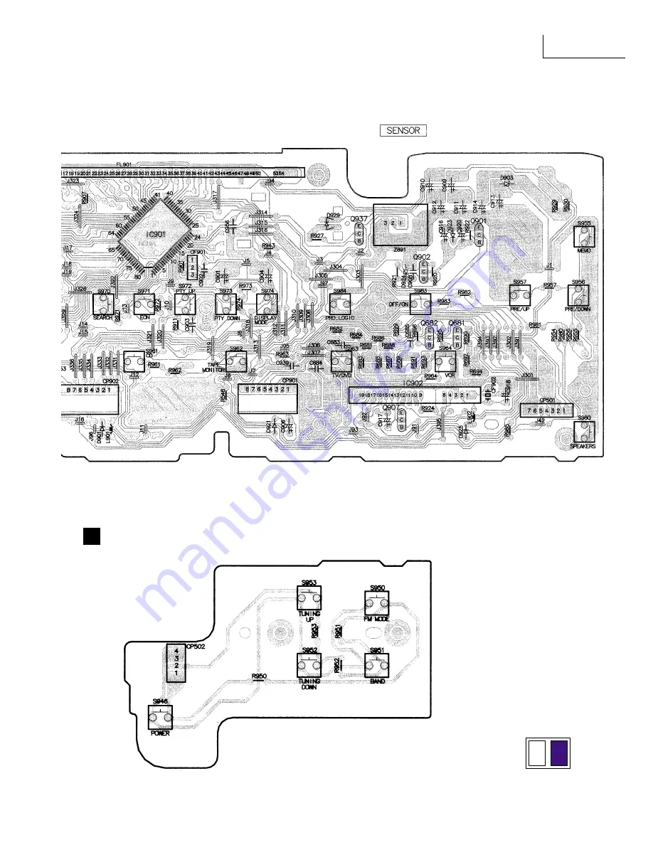 Technics SAEX310 - RECEIVER Service Manual Download Page 31