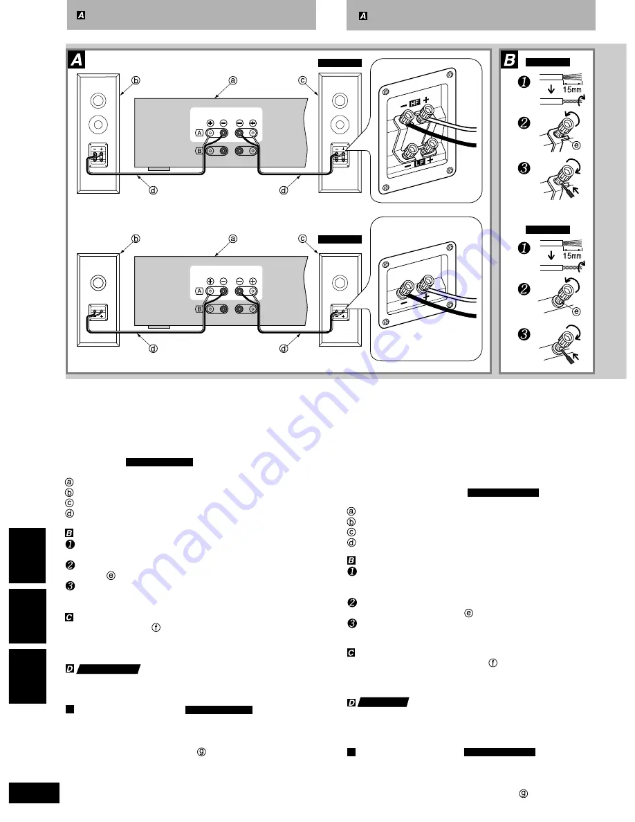 Technics SB-CA11 Operating Instructions Manual Download Page 18