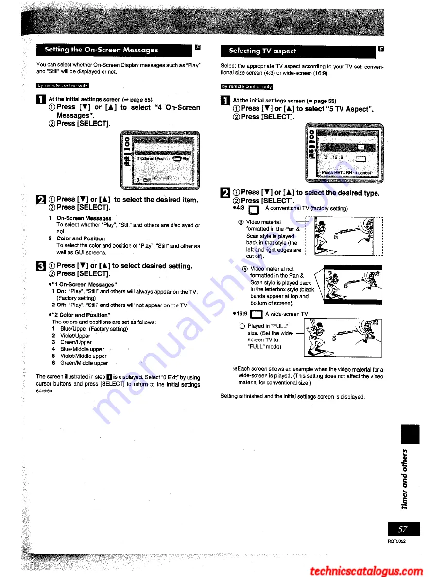 Technics SB-EH750 Operating Instructions Manual Download Page 56