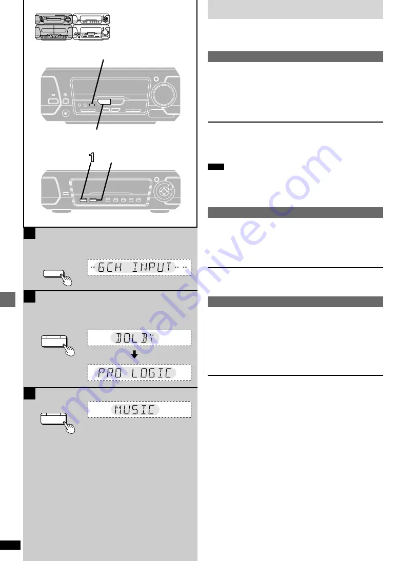 Technics SC-EH580 Operating Instructions Manual Download Page 24