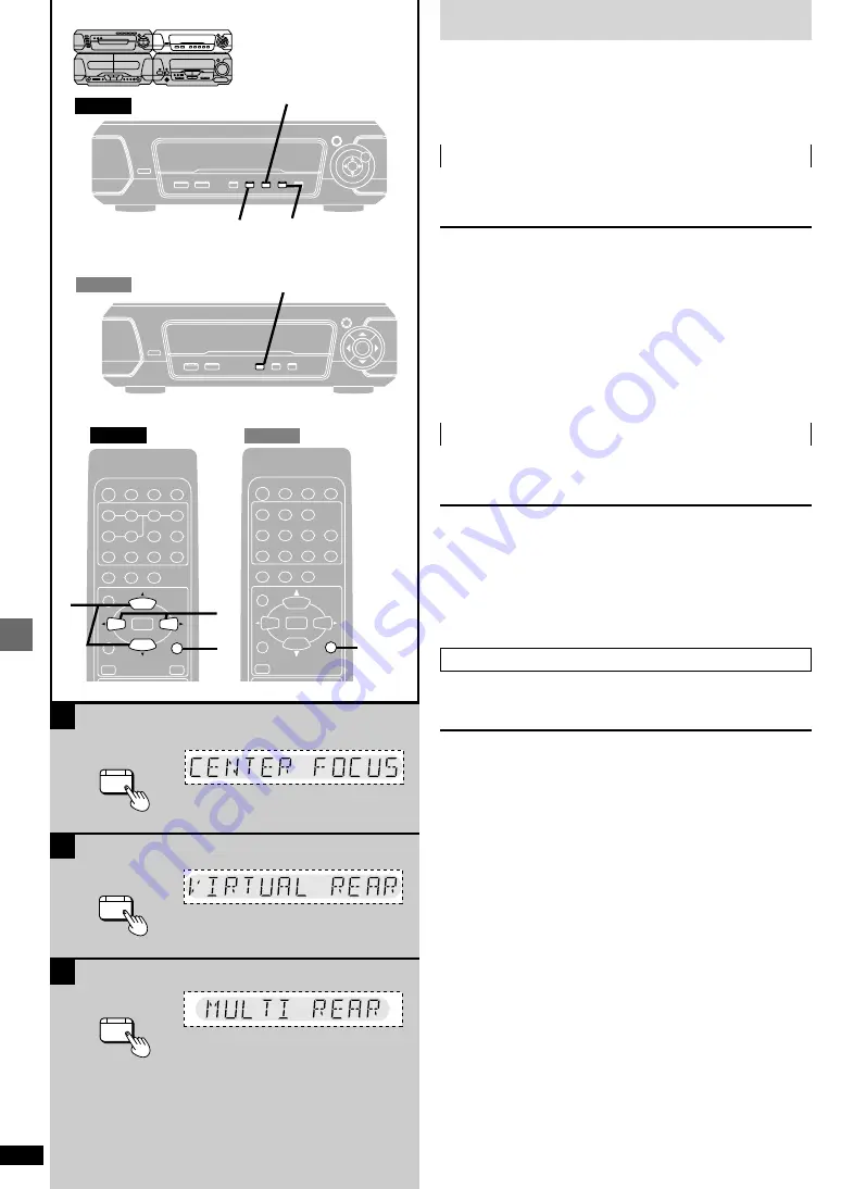 Technics SC-EH580 Operating Instructions Manual Download Page 26