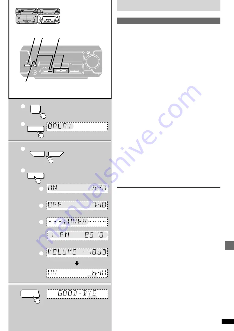 Technics SC-EH580 Operating Instructions Manual Download Page 31