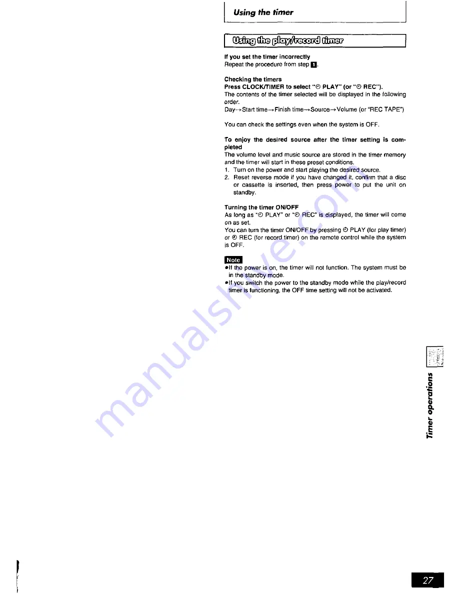 Technics SC-HD55 Operating Instructions Manual Download Page 27