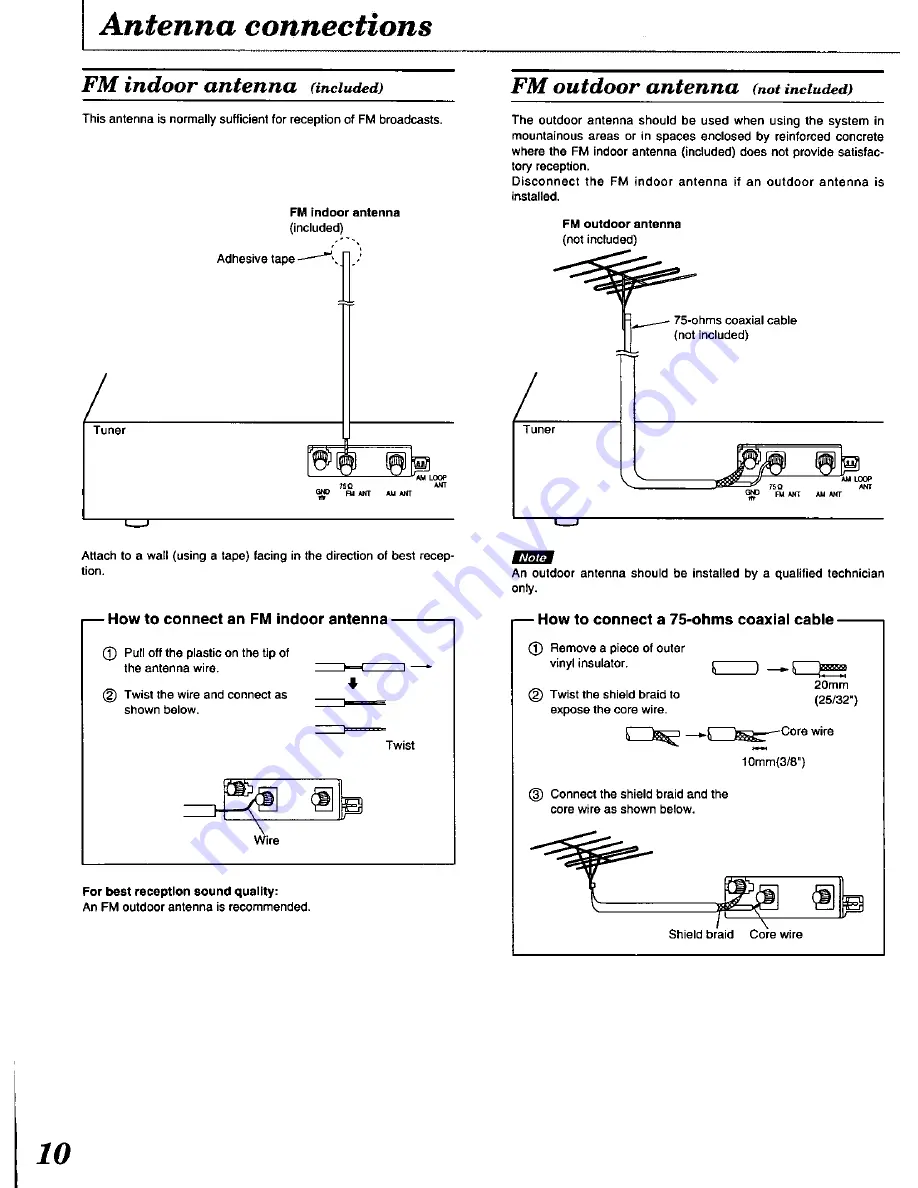 Technics SD-S737 Operating Instructions Manual Download Page 10