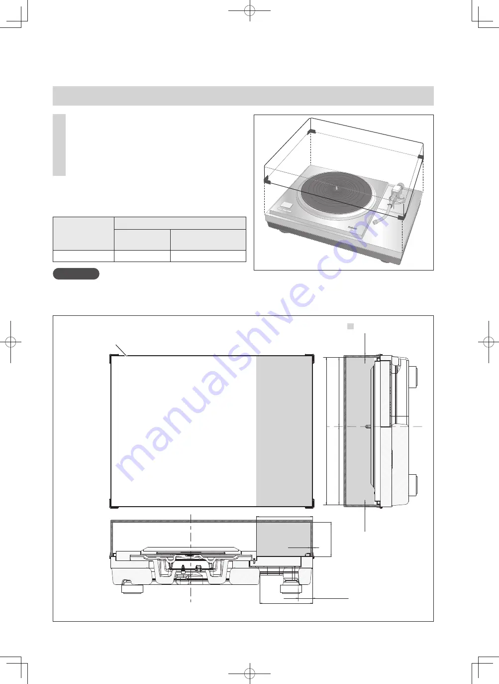 Technics SH-1000R Operating Instructions Manual Download Page 43