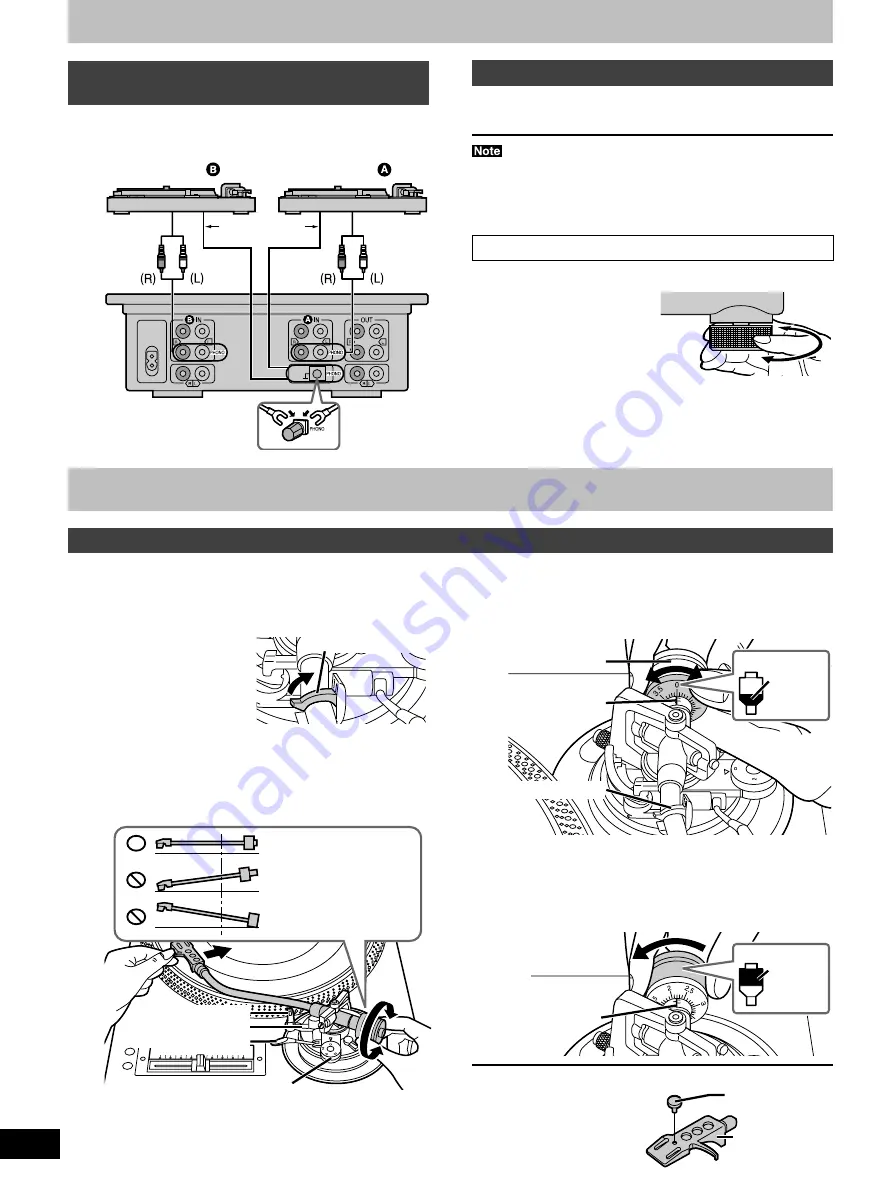 Technics SL-1200GLD Operating Instructions Manual Download Page 7