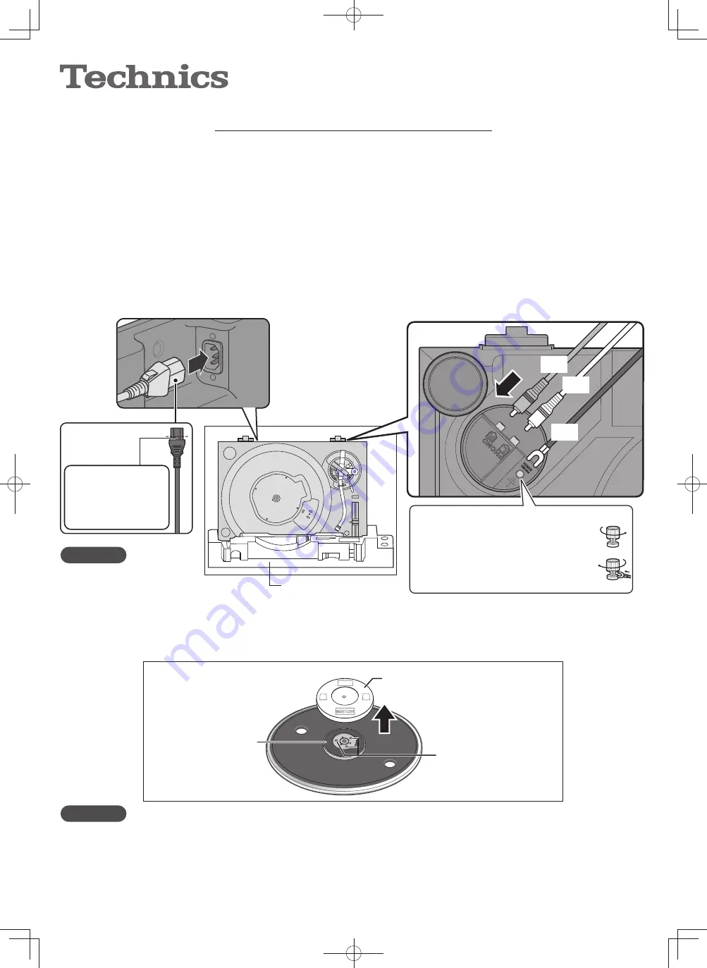 Technics SL-1200GR Скачать руководство пользователя страница 2