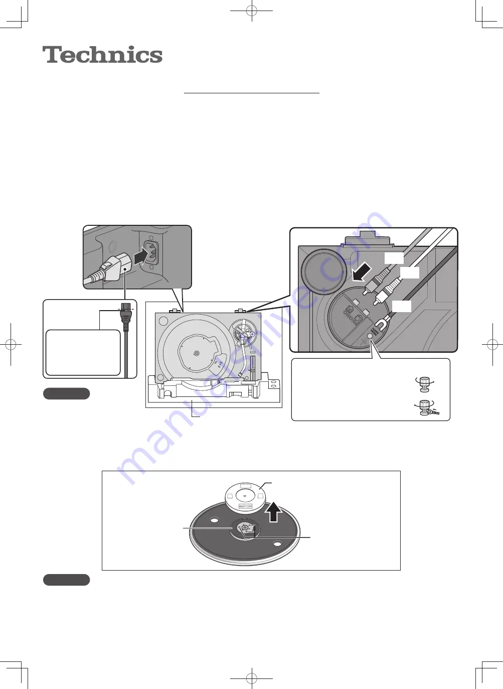 Technics SL-1200GR Скачать руководство пользователя страница 3