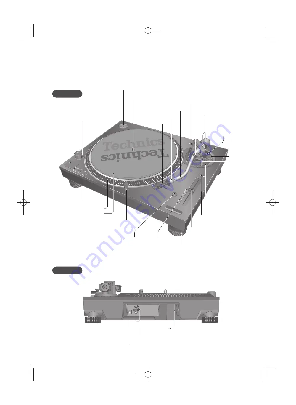 Technics SL-1200M7L Owner'S Manual Download Page 8