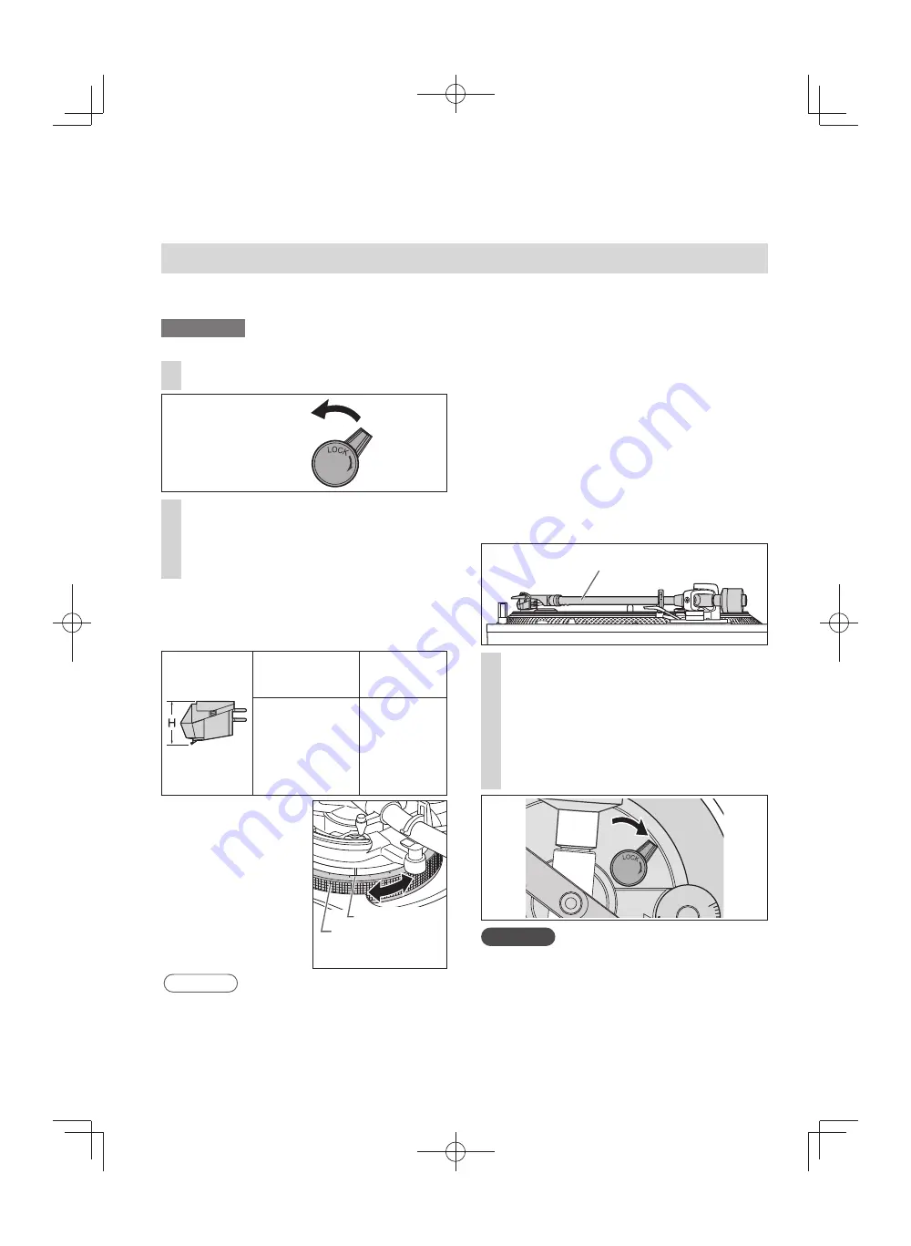 Technics SL-1200M7L Owner'S Manual Download Page 40