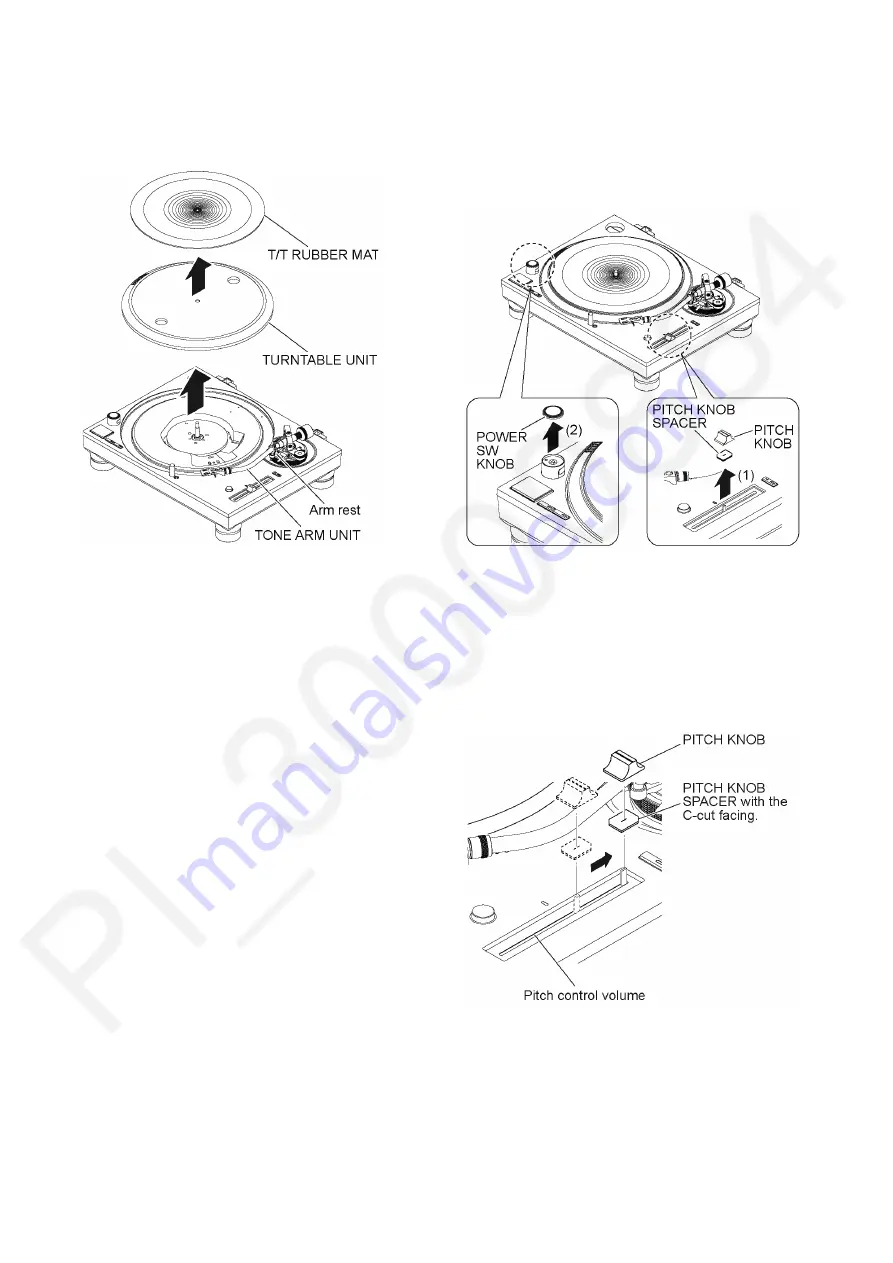 Technics SL-1210GREB Service Manual Download Page 24