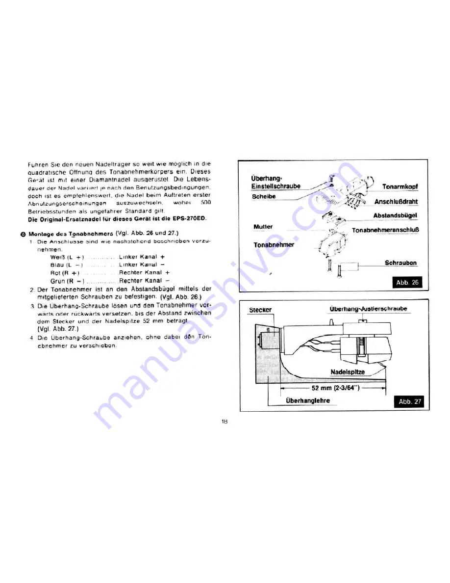 Technics SL-1900 (MC) Owner'S Manual Download Page 16