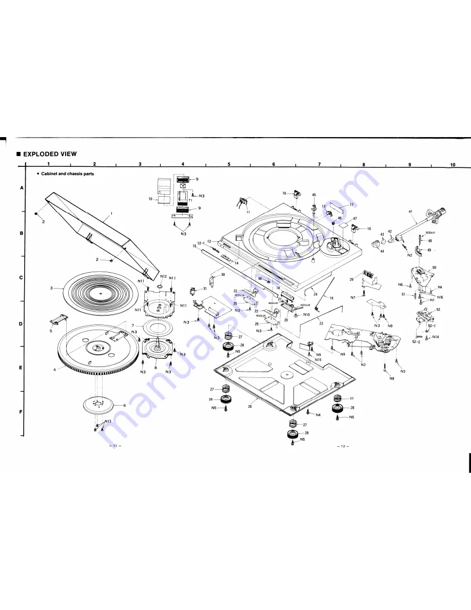 Technics SL-DD33 - SERVICE Service Manual Download Page 10